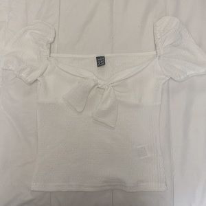 White XS Blouse Shein